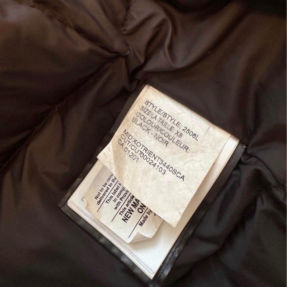 Women's Canada Goose Black Parka with Fur Trim - Picture 8 of 11